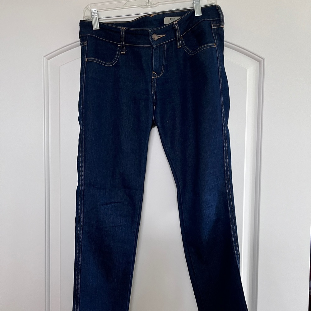 H&M Squin / low waist, slim leg / 27x32